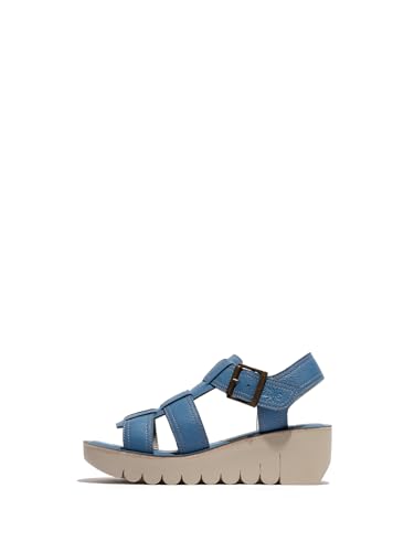 Fly London Damen YUDD236FLY Sandal, Blue, 41 EU Fly London Damen YUDD236FLY Sandal, Blue, 41 EU von FLY London