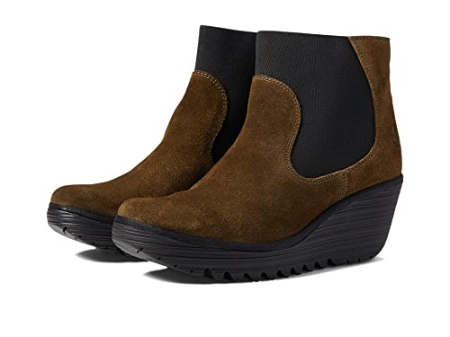 FLY London Damen Boots Chelsea-Stiefel, Sludge, 41.5 EU FLY London Damen Boots Chelsea-Stiefel, Sludge, 41.5 EU von FLY London