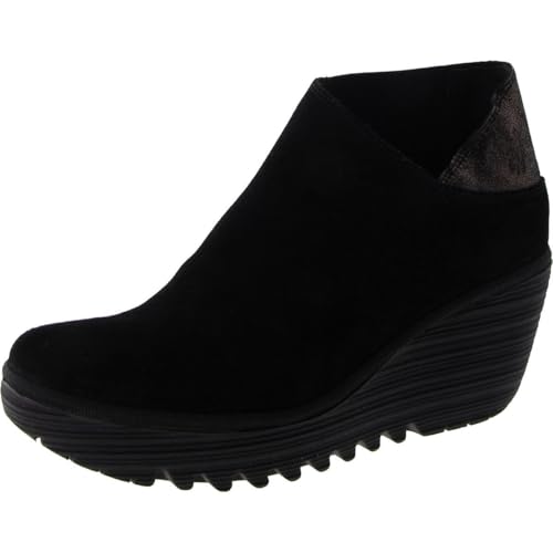 Fly London Damen Yego400 Chelsea-Stiefel, Schwarzer Graphit, 42 EU Fly London Damen Yego400 Chelsea-Stiefel, Schwarzer Graphit, 42 EU von FLY London
