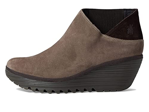 Fly London Damen Yego400 Chelsea-Stiefel, Taupe Expresso, 37 EU von FLY London