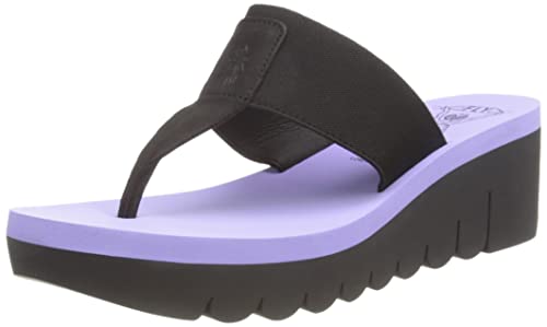 Fly London Damen Yomu725fly Sandale, Schwarze Viola, 38 EU von FLY London