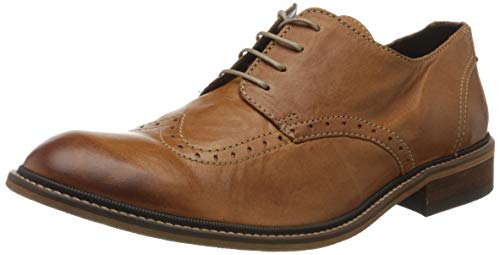 Fly London Herren Hugh933fly Brogues, Braun (Cognac 014), 46 EU von FLY London