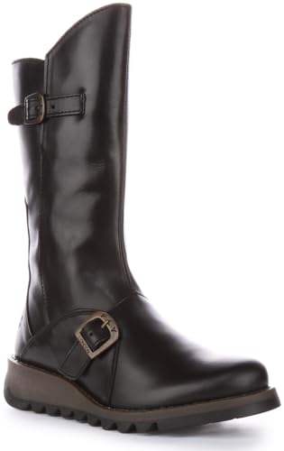FLY London Damen Mes 2 Chukka Boots, Schwarz, 42 EU von FLY London