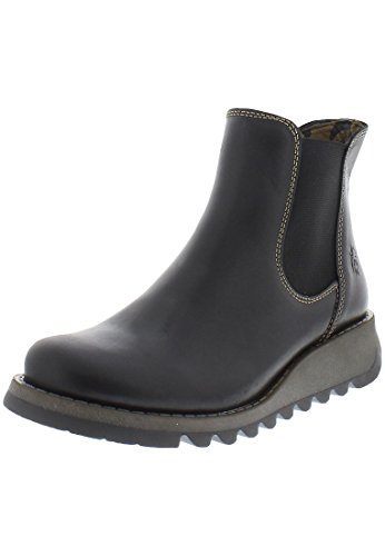FLY London Damen Salv Chelsea Boots, Schwarz Black 000, 40 EU von FLY London