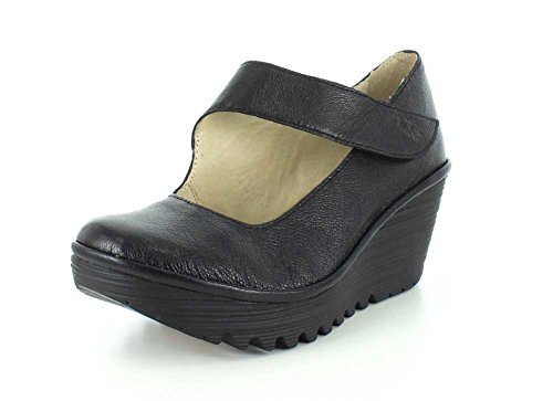 FLY London Damen Yasi682fly Pumps, Schwarz, 38 EU von FLY London