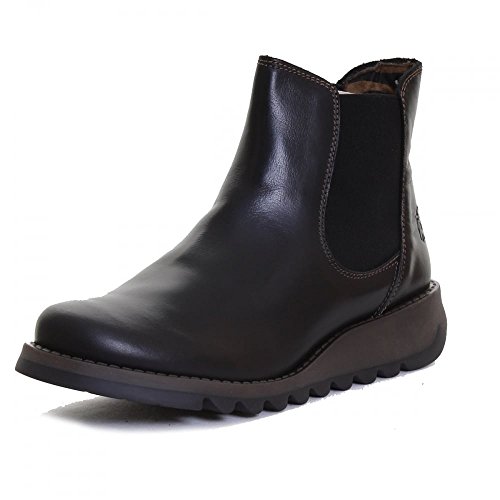 FLY London Damen Salv Chelsea Boots, Schwarz (Black 000), 35 EU von FLY London