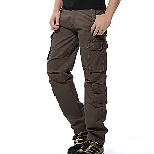 FLYF Cargohose Camouflage Herren Lang Arbeitshose Armee Rangerhose Freizeit Sporthose von FLYF