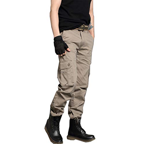 FLYF Cargohosen Herren Lang Militär BDU Hose Camouflage Hose Männer Outdoor Cargo Hose von FLYF