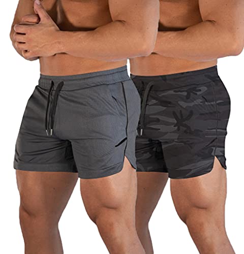 FLYFIREFLY Herren Gym Workout Shorts Laufen Leichtgewicht Athletic Kurze Hose Bodybuilding Training - - Mittel FLYFIREFLY Herren Gym Workout Shorts Laufen Leichtgewicht Athletic Kurze Hose Bodybuilding Training - - Mittel von FLYFIREFLY