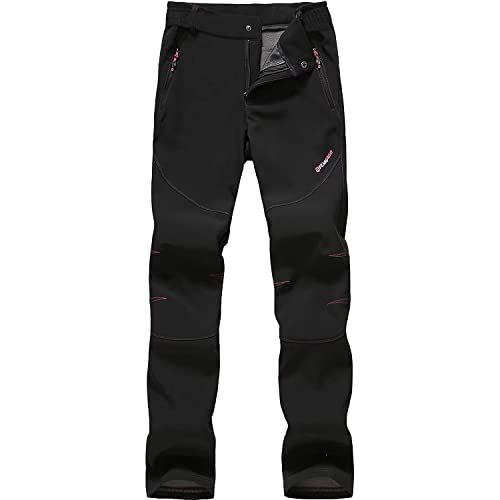 FLYGAGA Damen Outdoorhose Softshellhose Wanderhose Gefüttert Fleece atmungsaktiv Warm Wasserdicht Winddicht Winterhose Skihose Berghose Funktionshose Trekkinghose Funktionshose Herbst Winter FLYGAGA Damen Outdoorhose Softshellhose Wanderhose Gefüttert Fleece atmungsaktiv Warm Wasserdicht Winddicht Winterhose Skihose Berghose Funktionshose Trekkinghose Funktionshose Herbst Winter von FLYGAGA