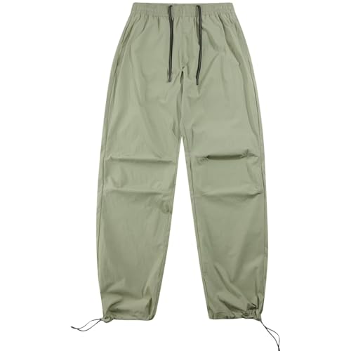FLYGAGA Damen Wanderhose Schnelltrocknend Outdoorhose Trekkinghose Elastisch Leichte Atmungsaktiv Camping Funktionhose Laufhose Freizeithosen mit Gürtel Sommer Herbst von FLYGAGA