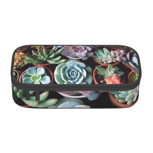 FLYIFE Bedrucktes Federmäppchen mit Saguaros bei Sonnenuntergang, großes Fassungsvermögen, Reißverschluss, Stiftebox, Schreibwaren-Organizer, Make-up-Tasche für Schule, Büro, Erwachsene, Teenager FLYIFE Bedrucktes Federmäppchen mit Saguaros bei Sonnenuntergang, großes Fassungsvermögen, Reißverschluss, Stiftebox, Schreibwaren-Organizer, Make-up-Tasche für Schule, Büro, Erwachsene, Teenager von FLYIFE