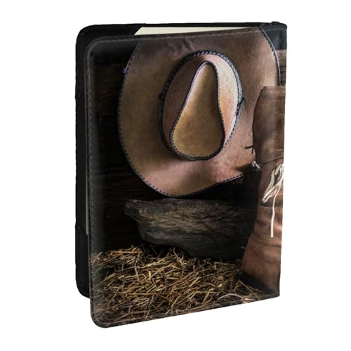 FLYIFE Cowgirl-Stiefel-Hut in Farm-r12988 bedruckte Reisepasshülle, PU-Leder, Reisepasshülle für Damen und Herren, Schwarz , Einheitsgröße FLYIFE Cowgirl-Stiefel-Hut in Farm-r12988 bedruckte Reisepasshülle, PU-Leder, Reisepasshülle für Damen und Herren, Schwarz , Einheitsgröße von FLYIFE