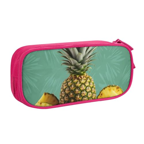 FLYIFE Federmäppchen mit tropischen Früchten, Ananas, groß, mit 2 Fächern, Federmäppchen, Federmäppchen, Organizer für Mädchen, Jungen, Studenten, Schule, Büro, Universität, Schwarz, rose FLYIFE Federmäppchen mit tropischen Früchten, Ananas, groß, mit 2 Fächern, Federmäppchen, Federmäppchen, Organizer für Mädchen, Jungen, Studenten, Schule, Büro, Universität, Schwarz, rose von FLYIFE