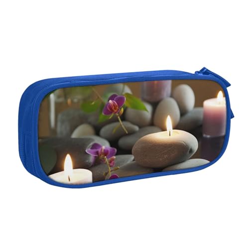 FLYIFE Stones Candles Großes Federmäppchen mit 2 Fächern, Federmäppchen, Federmäppchen, Organizer für Mädchen, Jungen, Studenten, Schule, Büro, Uni, Schwarz, blau, Einheitsgröße, Schulranzen FLYIFE Stones Candles Großes Federmäppchen mit 2 Fächern, Federmäppchen, Federmäppchen, Organizer für Mädchen, Jungen, Studenten, Schule, Büro, Uni, Schwarz, blau, Einheitsgröße, Schulranzen von FLYIFE