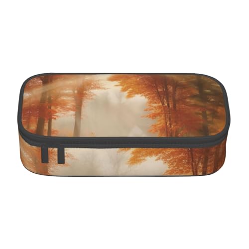 Federmäppchen mit Blumen- und Schmetterlings-Holzpaneel, bedruckt, großes Fassungsvermögen, Reißverschluss, Stiftebox, Schreibwaren-Organizer, Make-up-Tasche für Schule, Büro, Erwachsene, Teenager Federmäppchen mit Blumen- und Schmetterlings-Holzpaneel, bedruckt, großes Fassungsvermögen, Reißverschluss, Stiftebox, Schreibwaren-Organizer, Make-up-Tasche für Schule, Büro, Erwachsene, Teenager von FLYIFE