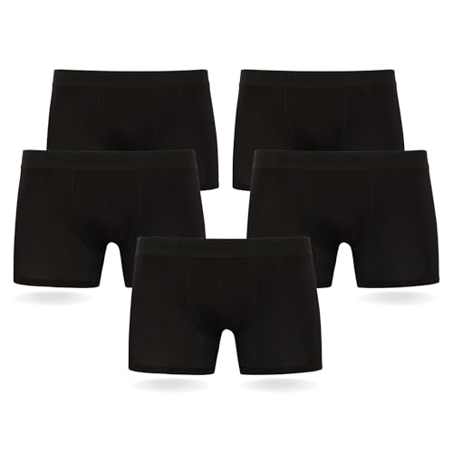 FM London 5er-Pack Herren-Boxershorts - Atmungsaktive Herrenunterwäsche für alle Gelegenheiten geeignet FM London 5er-Pack Herren-Boxershorts - Atmungsaktive Herrenunterwäsche für alle Gelegenheiten geeignet von FM London