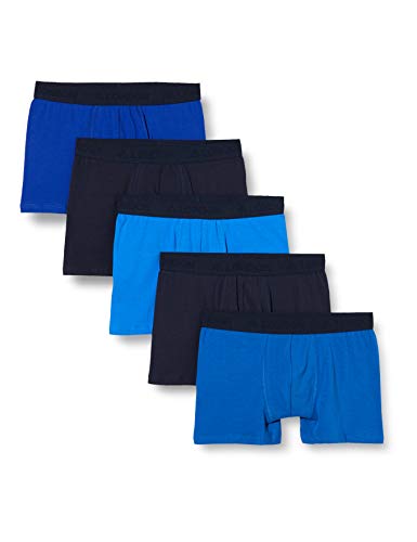 FM London (5er-Pack) Herren-Boxershorts - Atmungsaktive Herrenunterwäsche für alle Gelegenheiten geeignet - Tagless Herren-Boxershorts Multipack Entwickelt für ein 24-Stunden-Tragen von FM London