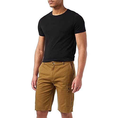 FM London Herren-Shorts mit Taschen | Stylische Chino-Shorts Herren mit Cargo-Shorts-Design | Baumwollreiche Herren-Shorts erhältlich in Beige, Hellbraun und Marine von FM London