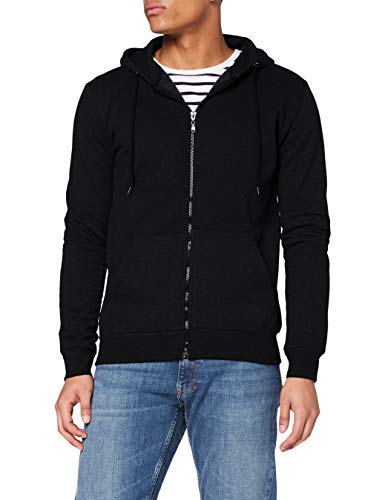 FM London Hoodie mit Reißverschluss für Herren - Kapuzenpullover mit Reißverschluss Ideal für Freizeit und Sportbekleidung - Herren-Hoodies mit Fleecefutter und Geruchsschutztechnologie von FM London