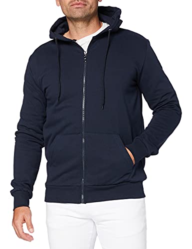 FM London Hoodie mit Reißverschluss für Herren - Kapuzenpullover mit Reißverschluss Ideal für Freizeit und Sportbekleidung - Herren-Hoodies mit Fleecefutter und Geruchsschutztechnologie von FM London