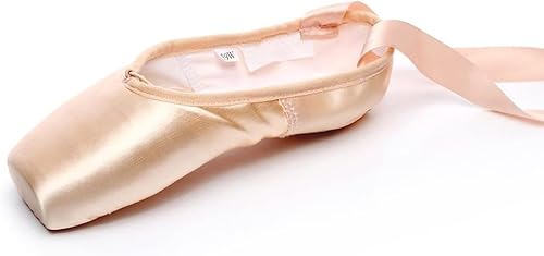 FM2018XSL Ballet Spitzenschuhe für Damen und Mädchen,Schnürung zum Schutz von Satin Tanzschuhen Erwachsene Ballettschuhe Kinder Ballettschläppchen(rosa,43) von FM2018XSL