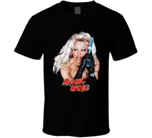 Barb Wire Pamela Anderson Movie T Shirt BlackSmall Barb Wire Pamela Anderson Movie T Shirt BlackSmall von FMCA