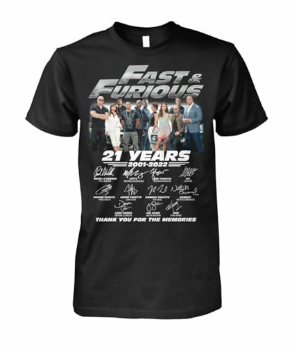 Limited Fast andd Furious 21 Signature Logo T-Shirt S-3XL BlackLarge Limited Fast andd Furious 21 Signature Logo T-Shirt S-3XL BlackLarge von FMCA
