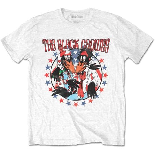 The Black Crowes- Americana - White t-Shirt WhiteX-Large The Black Crowes- Americana - White t-Shirt WhiteX-Large von FMCA