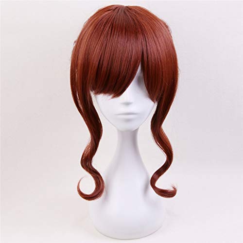Anime Sailor Mond Kristall Kino Makoto Cosplay Perücke Sailor Jupiter Brown Styled Pferdeschwanz Haar Erwachsene Frauen Halloween Kostüm Perücken kumz6603 von FNBK
