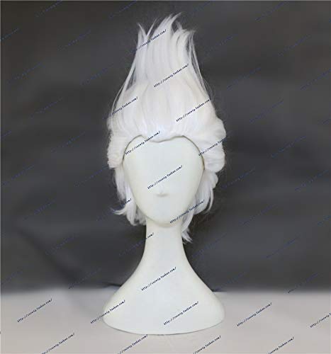 Die kleine Meerjungfrau Ursula Cosplay Perücke Weiß Kurz Synthetisch Weiß Kurz Synthetisch Haar Kostüme Zubehör Perücken SL-531 von FNBK