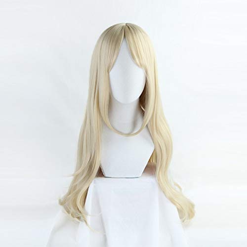 Spielcharakter K/DA Ahri Lange Perücke Mit Ohr Cosplay Kostüm KDA Hitzebeständiges Kunsthaar Frauen Party Cosplay Perücken MZ1334 Perücke von FNBK