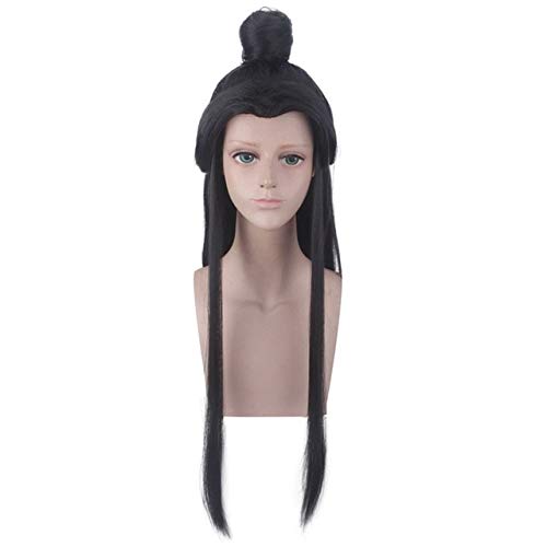 Xie Lian Hua Cheng Cosplay Perücken Tian Guan Ci Fu Cosplay Kostüm Perücken Haar Brötchen Ancient Widow'S Peak BL Roman Sa PL-529 von FNBK