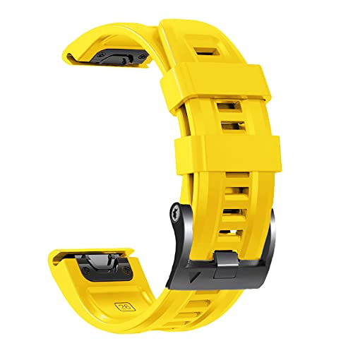 FNDWJ 22 x 26 mm Silikon-Schnellverschluss-Armbänder für Fenix 7 7X 5 5X Plus 6 6X Pro Smartwatch-Armband für Coros VERTIX/VERTIX 2 Gürtel, For Vertix, Achat von FNDWJ