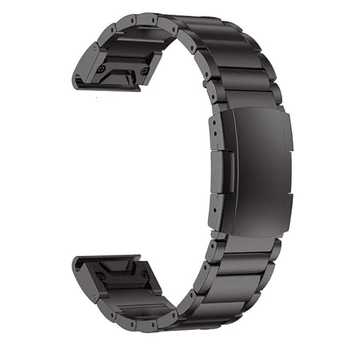 FNDWJ 26 x 22 mm Smartwatch-Armband für Garmin Fenix 7 7X 6 6X Pro 5 5X Plus 3 HR Enduro MK2 Titanlegierung Easyfit Armbänder Correa, 26mm Fenix 3 HR D2, Achat von FNDWJ