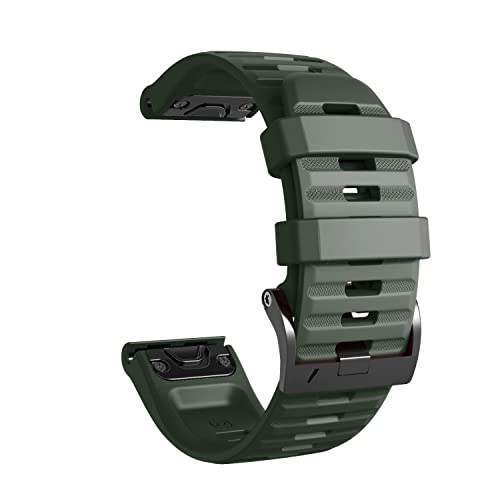 FNDWJ EasyFit Sport-Silikon-Handgelenkschlaufe für Garmin Fenix 7 7X/Instinct2/Epix/Coros Vertix Vertix2, Schnellverschluss-Armband, 22 mm, 26 mm, 26mm Fenix 6X 6X Pro, Achat von FNDWJ