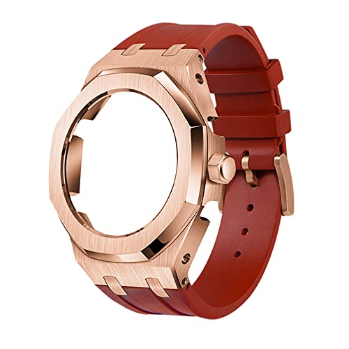 FNDWJ Gummi-Uhrenarmband, geeignet für GA2100/2100, Edelstahl-Metallgehäuse, Fluorkautschuk-Armband, Modifikationswerkzeuge, Einheitsgröße, Achat FNDWJ Gummi-Uhrenarmband, geeignet für GA2100/2100, Edelstahl-Metallgehäuse, Fluorkautschuk-Armband, Modifikationswerkzeuge, Einheitsgröße, Achat von FNDWJ