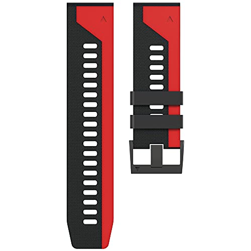 FNDWJ Silikon-Uhrenarmbänder mit Schnellentriegelung für Garmin Fenix 6, 6X, Pro, 5X, 5 Plus, 3HR, Fenix 7X, 7, Epix, Smartwatch-Armband, Gürtel 22, 26 mm, 22mm Width, Achat von FNDWJ