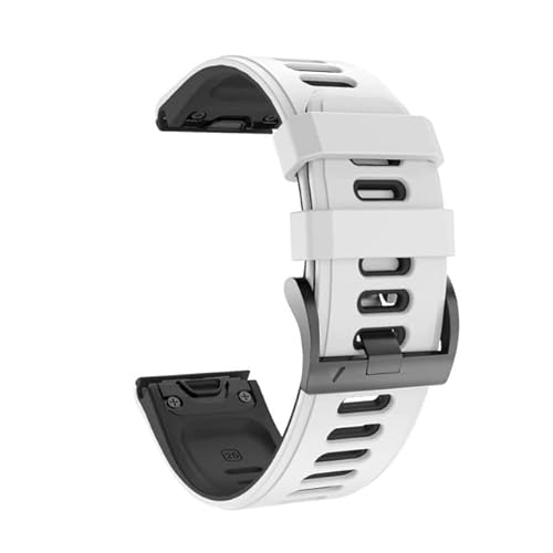 FNDWJ Weiches Silikon-Uhrenarmband für Garmin Fenix 6X 6 6S Pro 5X 5 5S Plus Smartwatch-Armband mit Schnellentriegelung, 26, 22, 20 mm, 20mm Width, Achat von FNDWJ