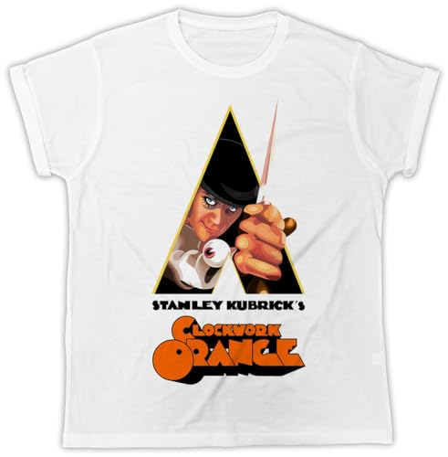 Clockwork ORANGE IDEAL Gift Present Designer Short Sleeve T Shirt White S von FNHXAKTA