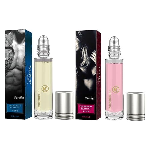 # 2 Stück Phero Parfüm, Parfümspray für Frauen, langanhaltendes Parfümöl für Frauen, um Männer anzulocken, 20 ml (Hot Pink, a) von FNKDOR