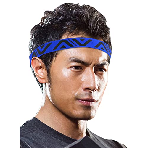 2022 Laufendes Stirnband, rutschfeste Workout-Schweißbänder, verstellbare Sport-Stirnbänder, schweißableitende Workout-Stirnbänder#198 von FNKDOR