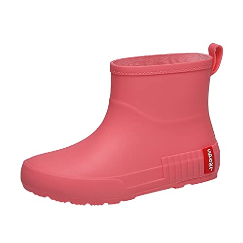 FNKDOR Gummistiefel Damen Kurz Weitschaft Regenstiefel#7 von FNKDOR