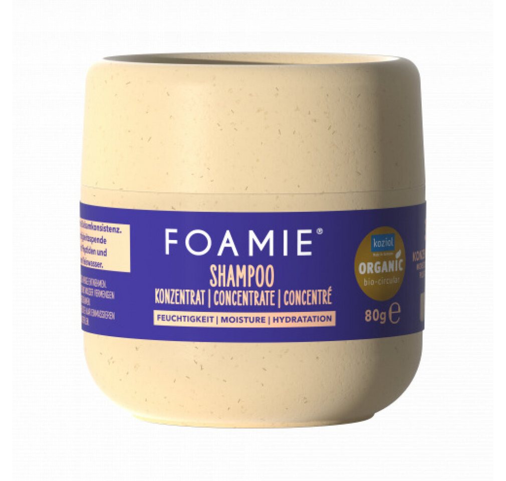 FOAMIE Haarpflege-Set Feuchtigkeitskonzentrat Shampoo 80 g von FOAMIE