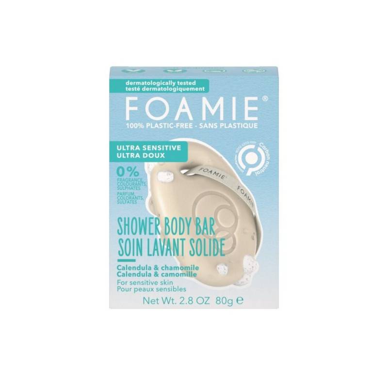 FOAMIE Körperpflegemittel Feste Duschpflege Ultra Sensitive (Dusch Body Bar) 80 g von FOAMIE