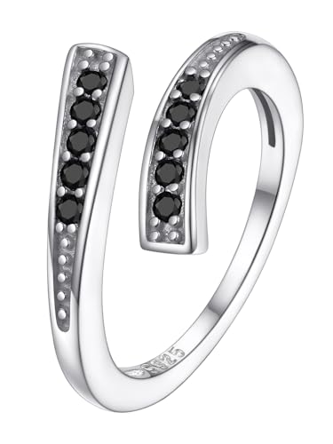 FOCALOOK Damen Zehenring Silber 925 Ring Verstellbarer Offener Zehenring Fußschmuck von FOCALOOK