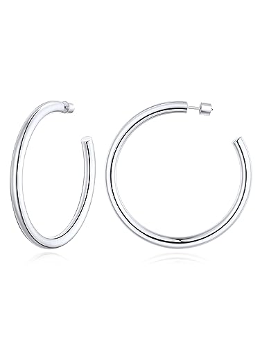 FOCALOOK Große Ohrstecker Große Creolen Edelstahl Damenohrringe Größe 60MM Statement Ohrringe Runde Hängend Earrings Piercing Ohr Große Ohrringe Modeschmuck FOCALOOK Große Ohrstecker Große Creolen Edelstahl Damenohrringe Größe 60MM Statement Ohrringe Runde Hängend Earrings Piercing Ohr Große Ohrringe Modeschmuck von FOCALOOK