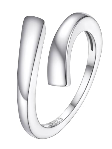FOCALOOK Zehenring Silber 925 Damen Mädchen Ring Silber Verstellbarer Offener Zehenring Fußschmuck von FOCALOOK