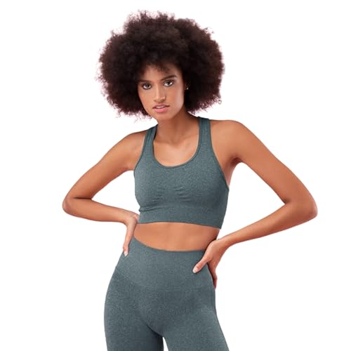 FOCENZA Damen Sport BH mit Formendem Effekt und Push Up aus Elastischer und Atmungsaktiver Mikrofaser, Ideal für Sport, Made in Italy von FOCENZA