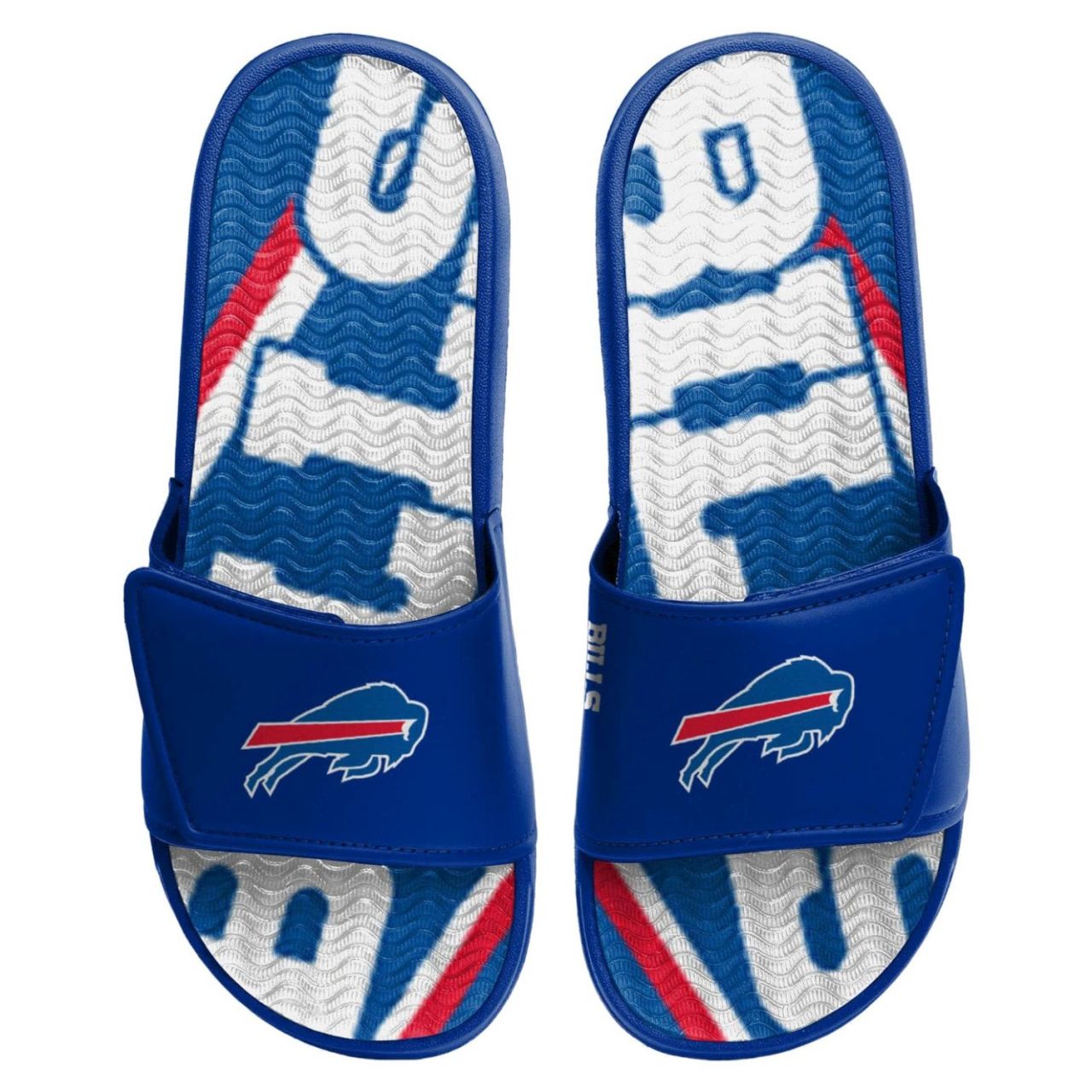 Buffalo Bills Badelatschen NFL GEL Sport Slides von FOCO